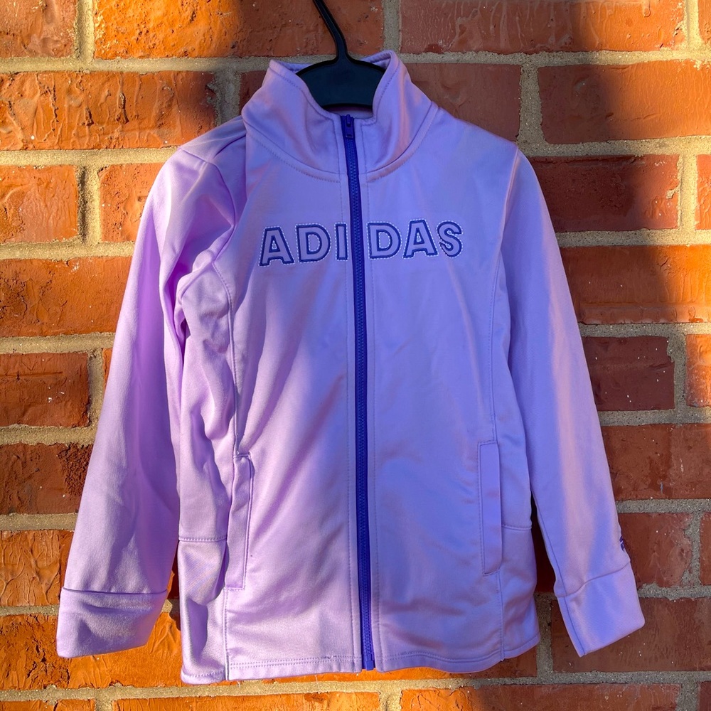 Adidas jacket girl 6 size